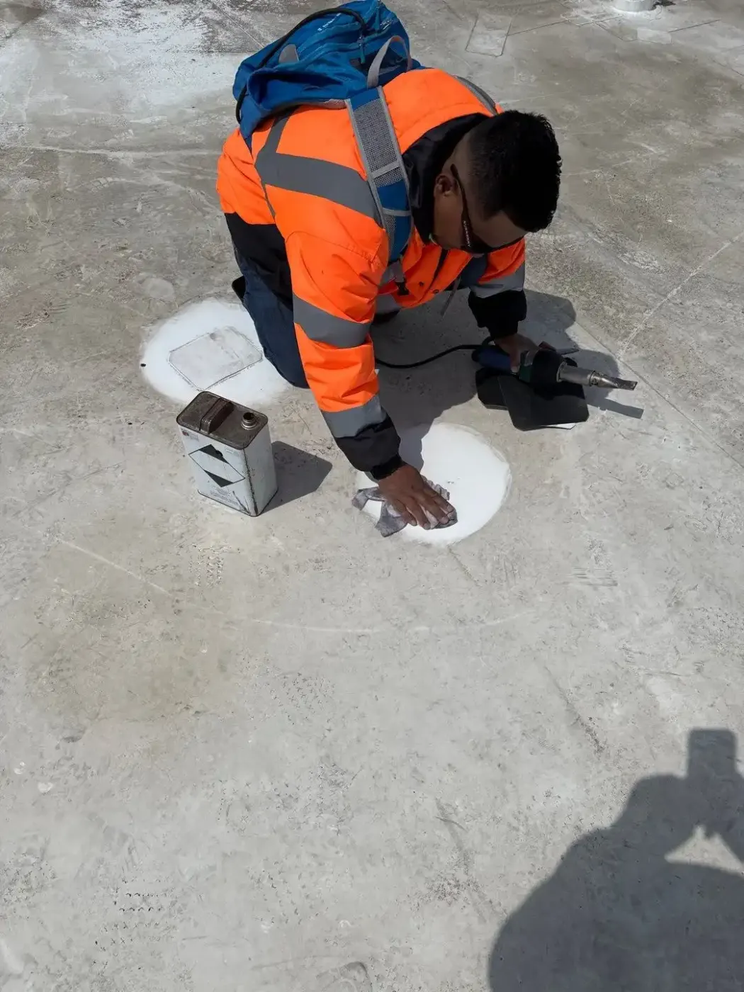 Flashing and seam work in Cloverdale