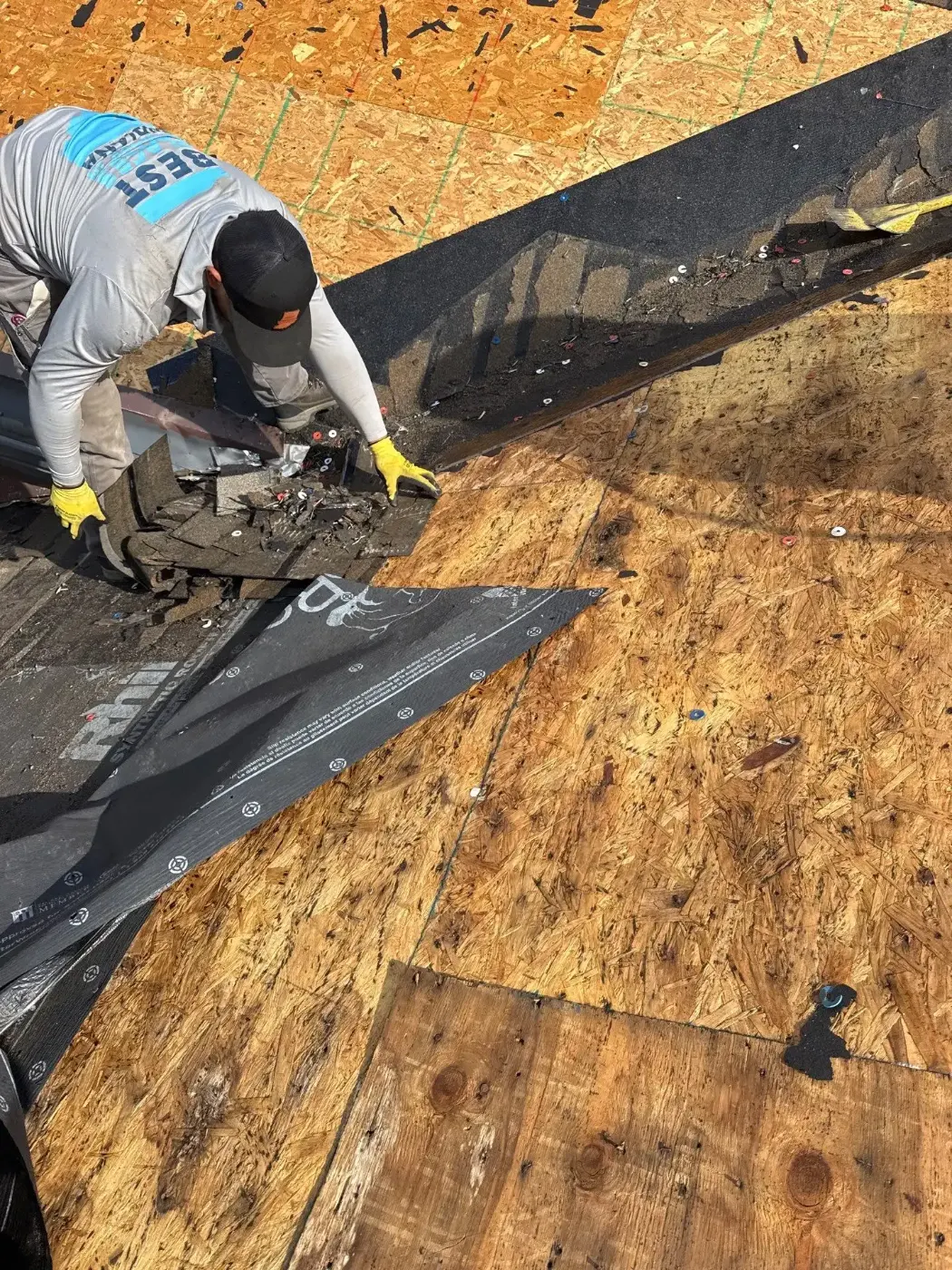 Commercial roof inspection documented in Cloverdale